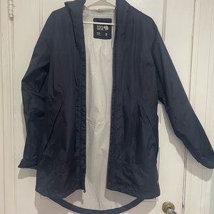 Mountain hardwear black rain jacket